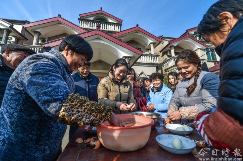 江南水乡“农事收获节”迎新年