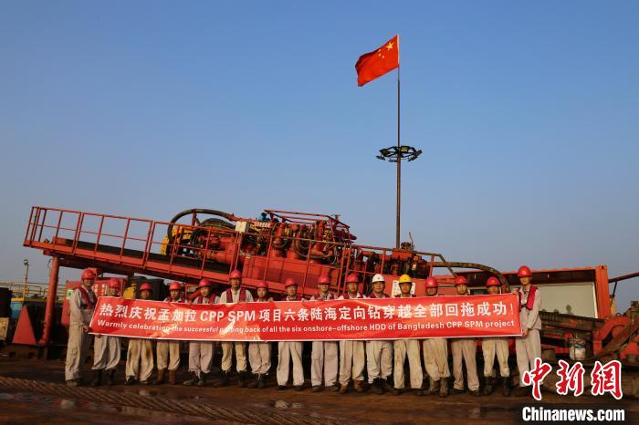 中石油管道局刷新中国管道陆海定向钻穿越纪录