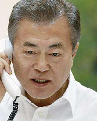 韩国总统与美国总统通电话 就朝鲜半岛局势进行讨论