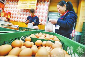 禽类市场休市结束鸡蛋价格跌破3元/斤