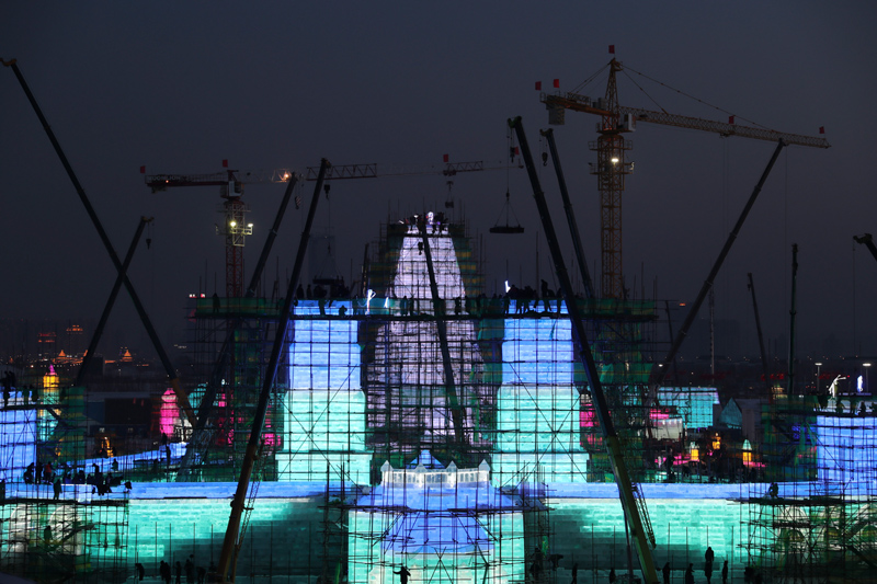 哈尔滨：“冰雪梦工厂”造梦进行时