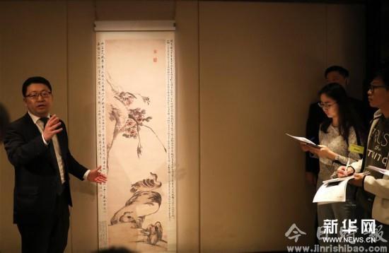 香港苏富比春拍举槌在即 将呈献百余幅明清书画