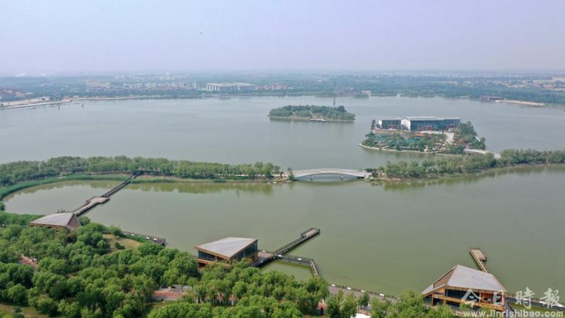 天津：俯瞰南湖·绿博园