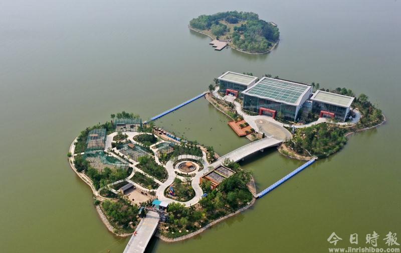天津：俯瞰南湖·绿博园