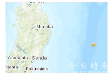 日本东部海域发生4.8级地震 震源深度10千米